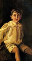 Joaquin Sorolla y Bastida - A Portrait Of Basil Mundy